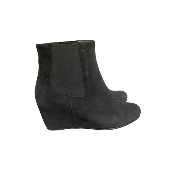 Stuart Weitzman Black Suede Nusocks Ankle Boots size 7 - Picture 2 of 7